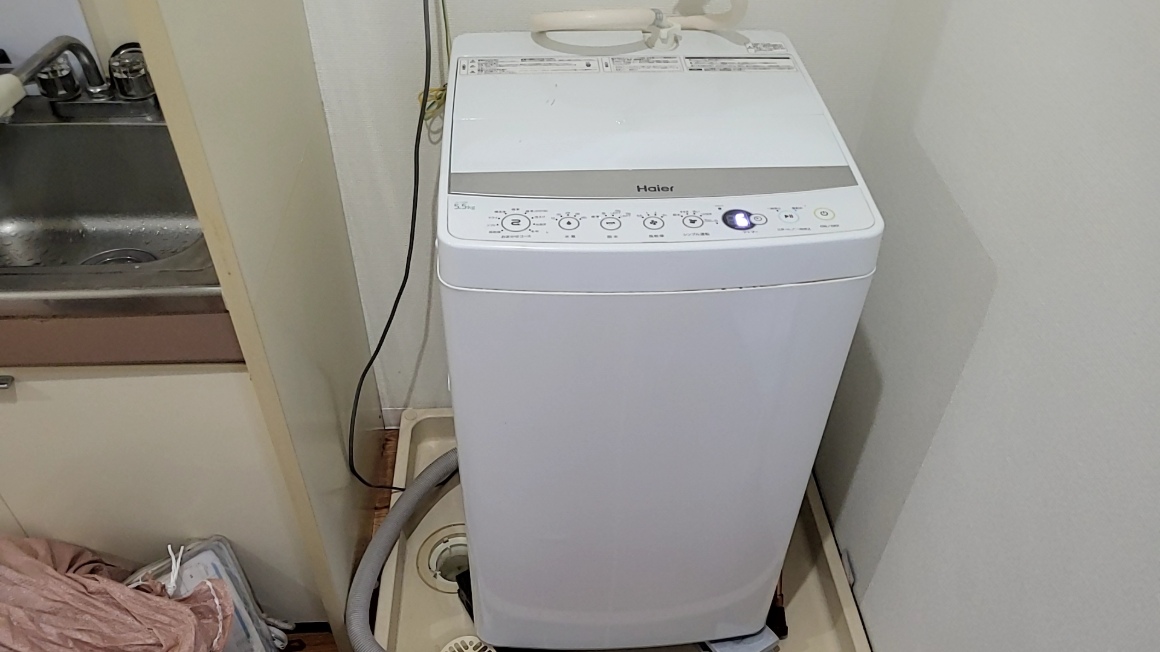 名古屋市中区ハイアール洗濯機排水異常修理